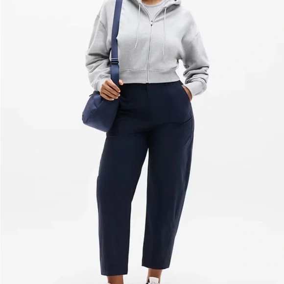 Athleta Skyline High Rise Barrel Leg Pant - Picture 3 of 9